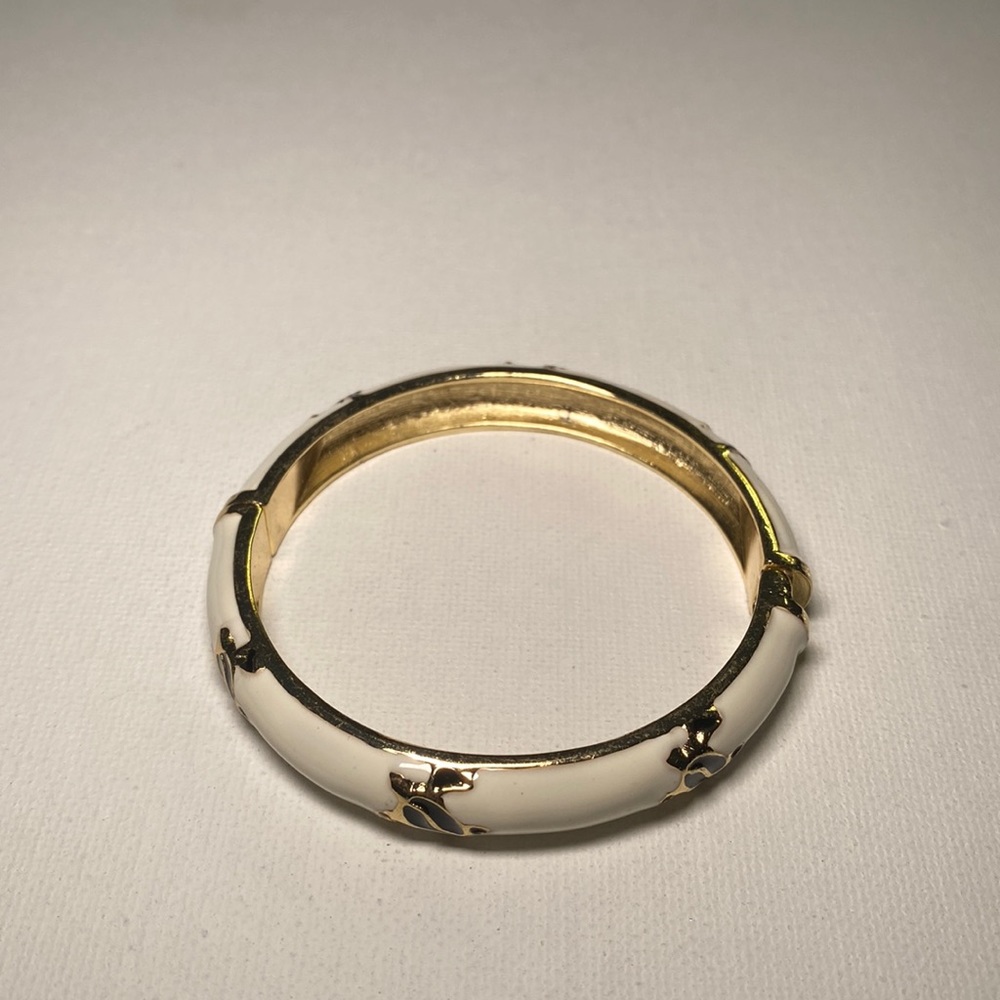 Gold and it hits turtle bangle
